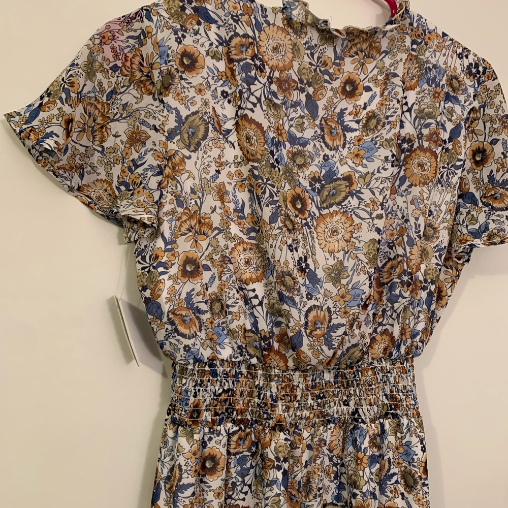 new floral midi dress